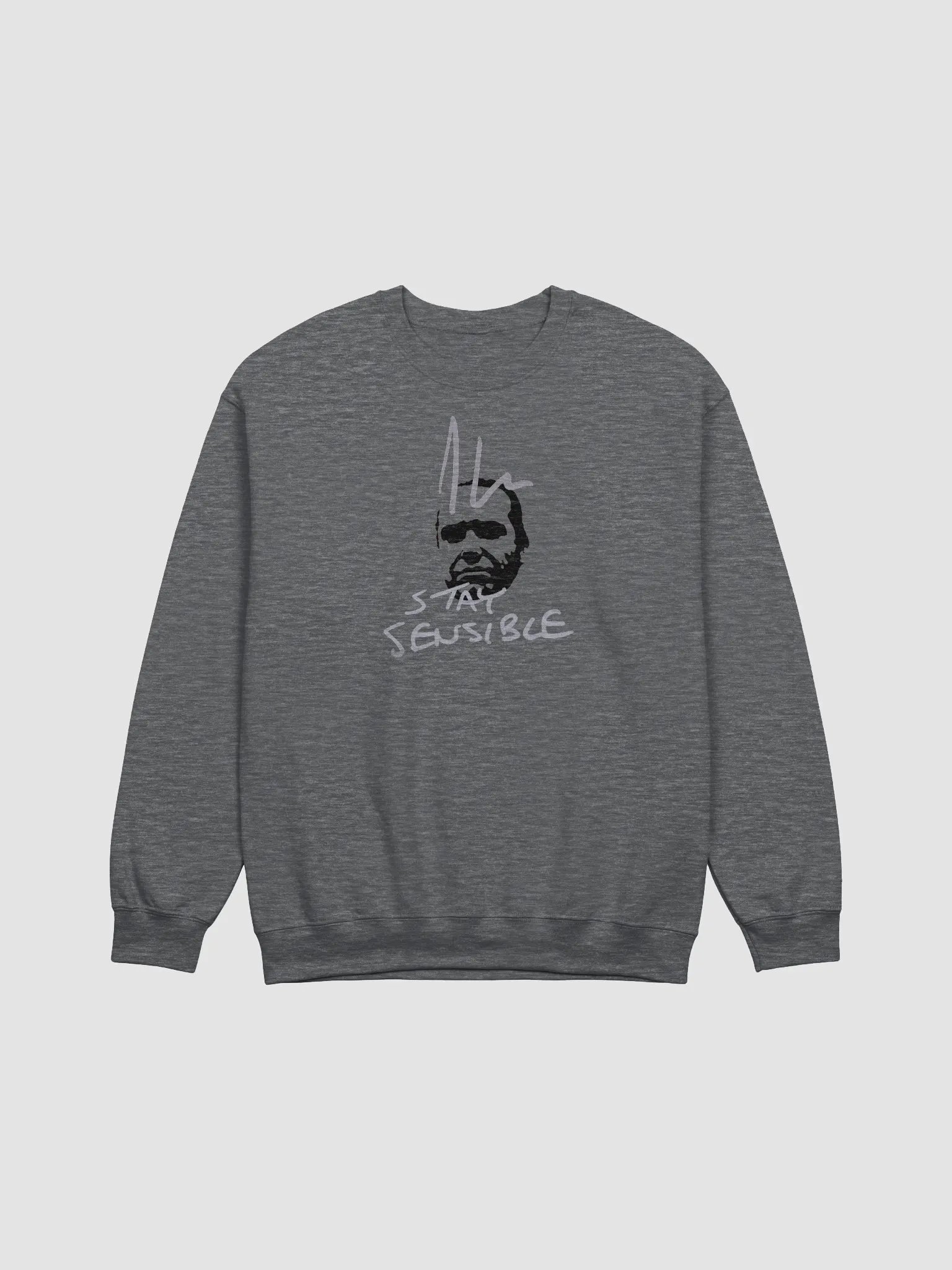 Jon Hare Stay Sensible Gildan Classic Crewneck Sweatshirt product image (1)