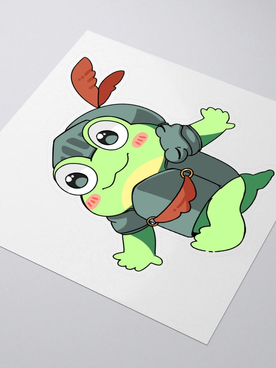 Runnin' Croak Sticker product image (3)