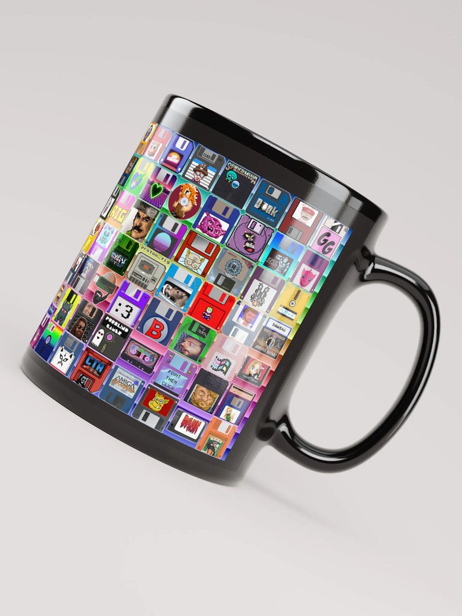 Floppy Project Mug (black) product image (4)