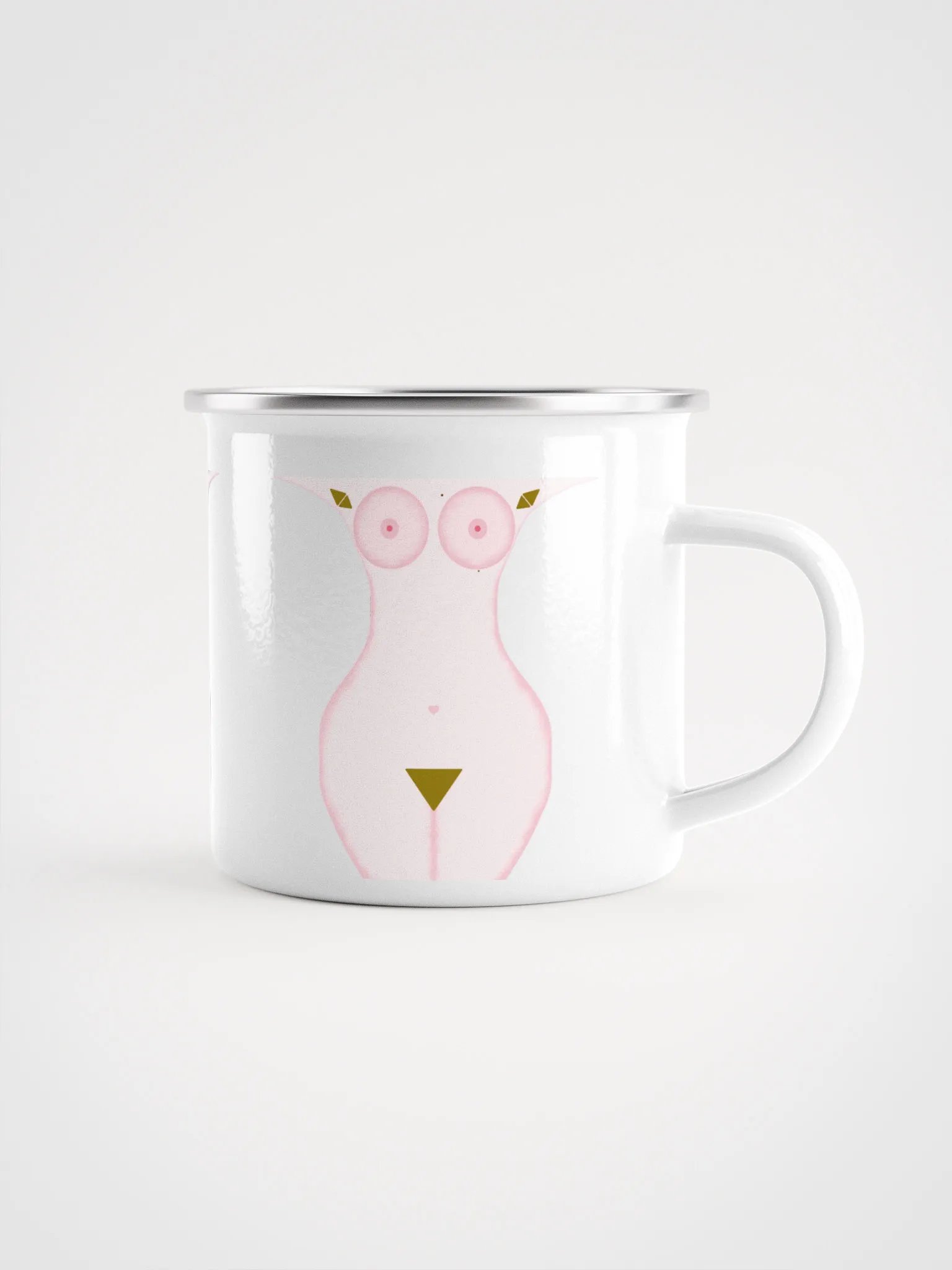 Genuine Femininity Enamel Mug product image (1)