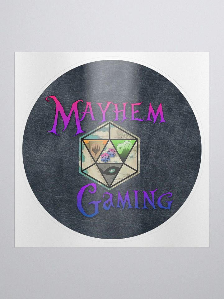 Mayhem Gaming Logo Sticker product image (1)