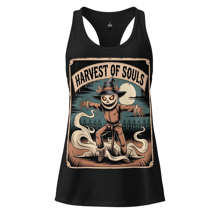 Harvest of Souls Women's Racerback Tank Top - Midnight Veil Designs Gothic Style product image (1)