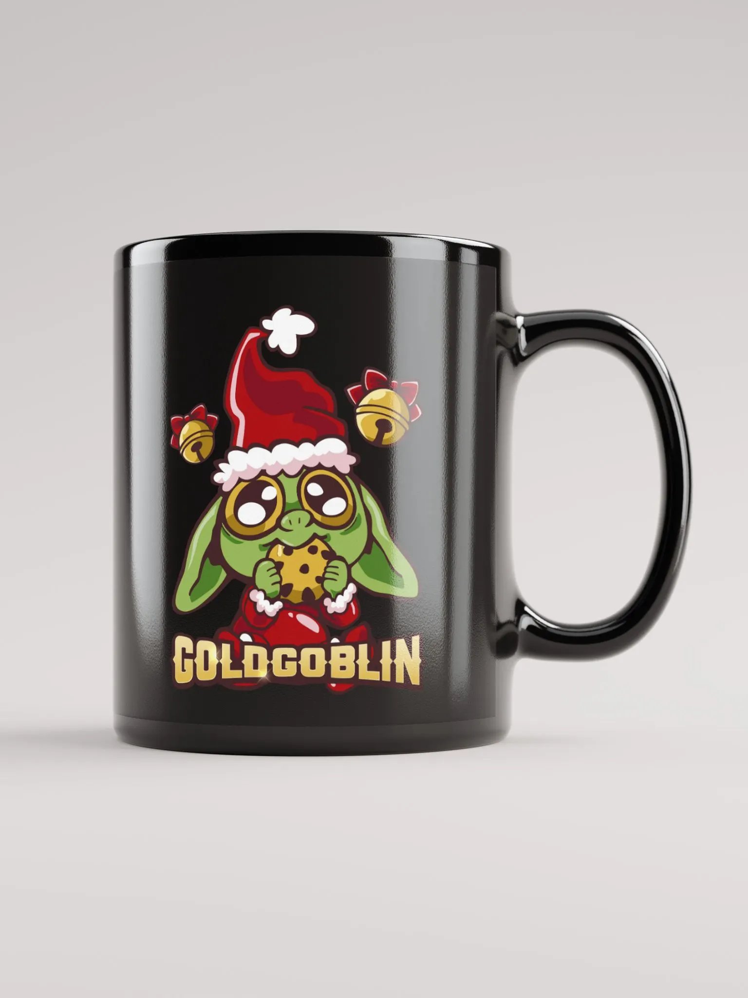 Goblin Xmas Tasse Schriftzug Black product image (1)