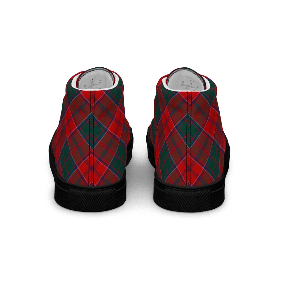 Grant Tartan Men's High Top Shoes product image (6)