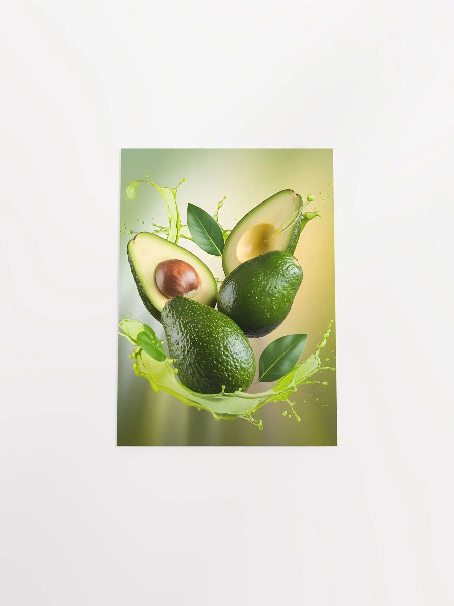 Avocado Fruit Wall Art Poster, Vibrant Kitchen and Cafe Decor, Great Gift for Home Chefs or Food Enthusiasts product image (51)