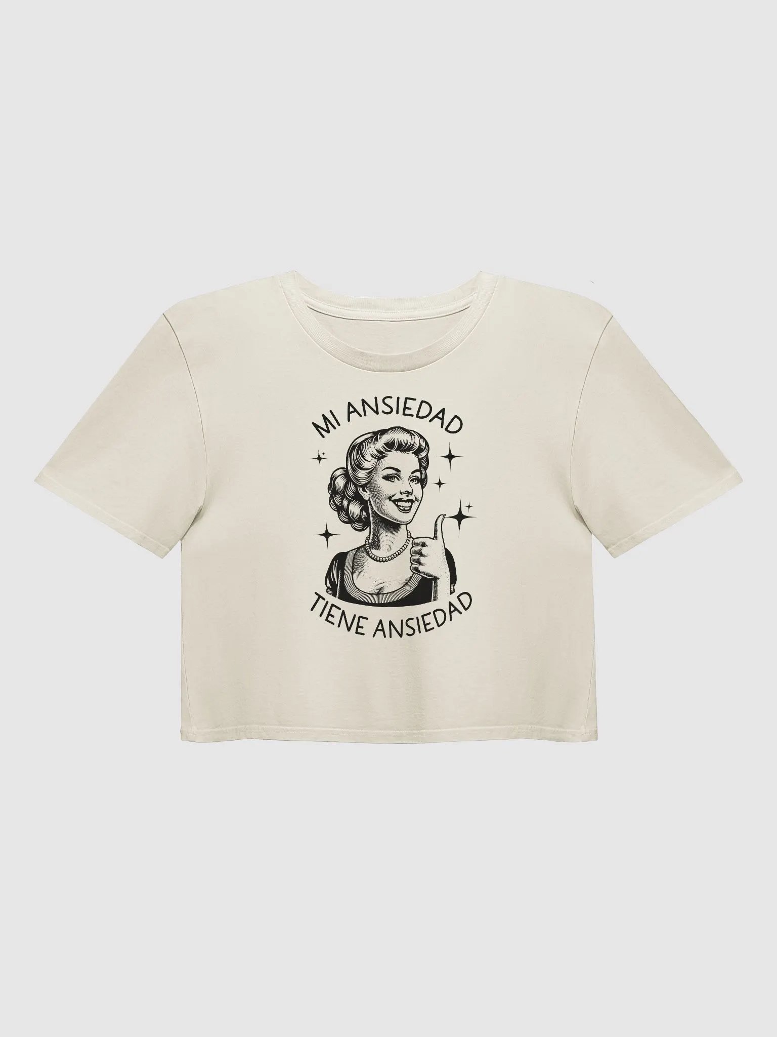 Mi Ansiedad Tiene Ansiedad Crop Top product image (1)