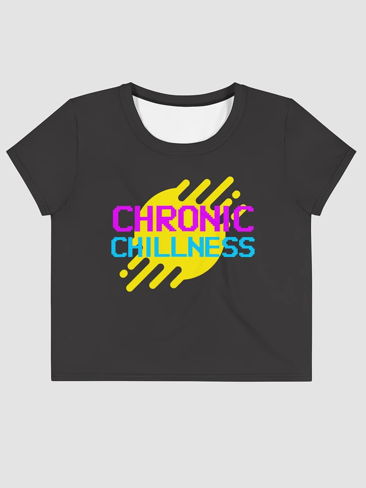 Chronic Chillness crop tee product image (1)