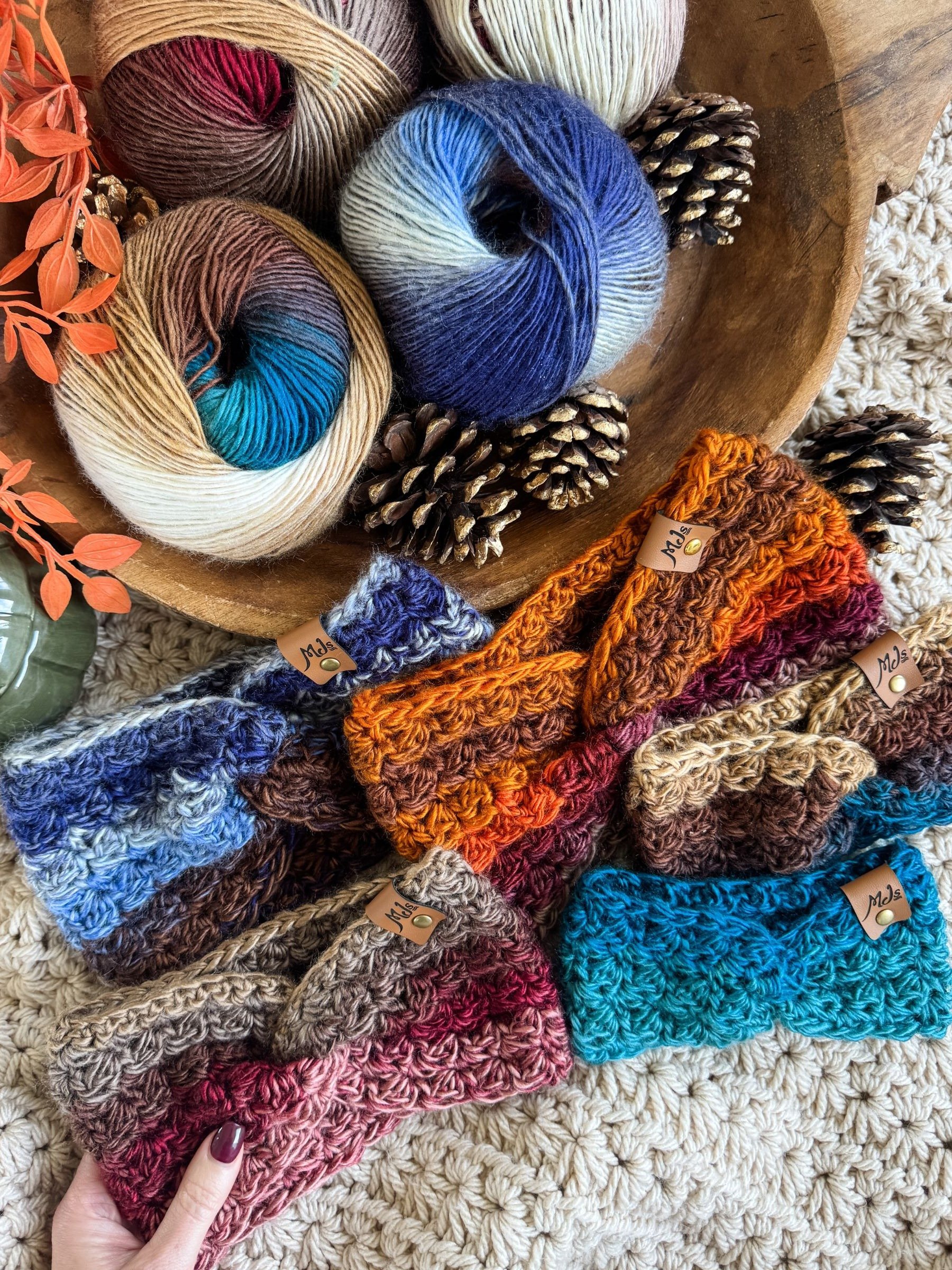 Chunky Suzette Ear Warmer Crochet Pattern product image (6)