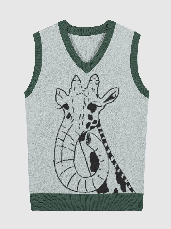 Giraffephant Sweater Vest product image (5)