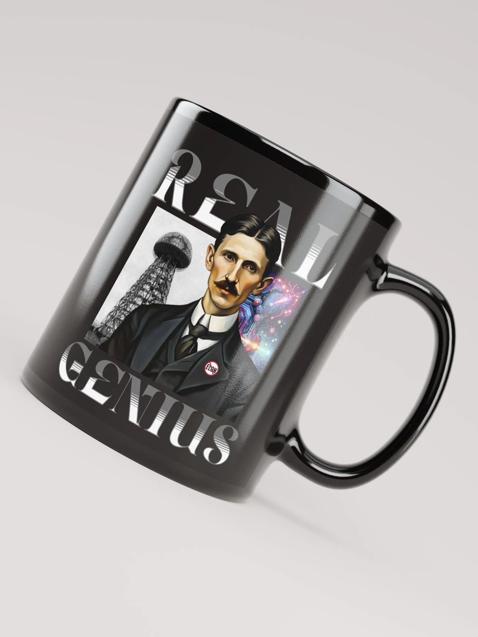 Nikola Tesla - Real Genius Anti-Elon Mug product image (7)