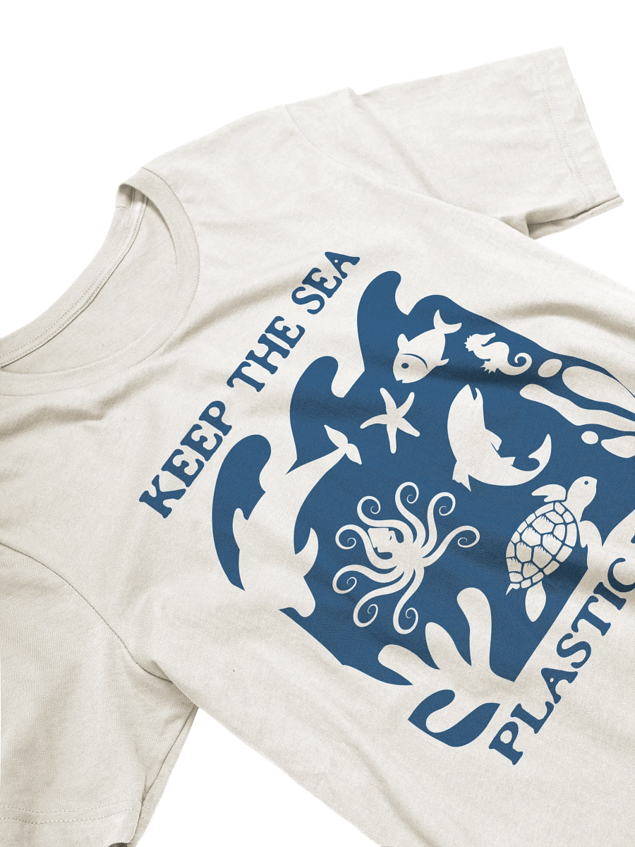 Keep The Sea Plastic Free Signature Unisex T-Shirt product image (17)