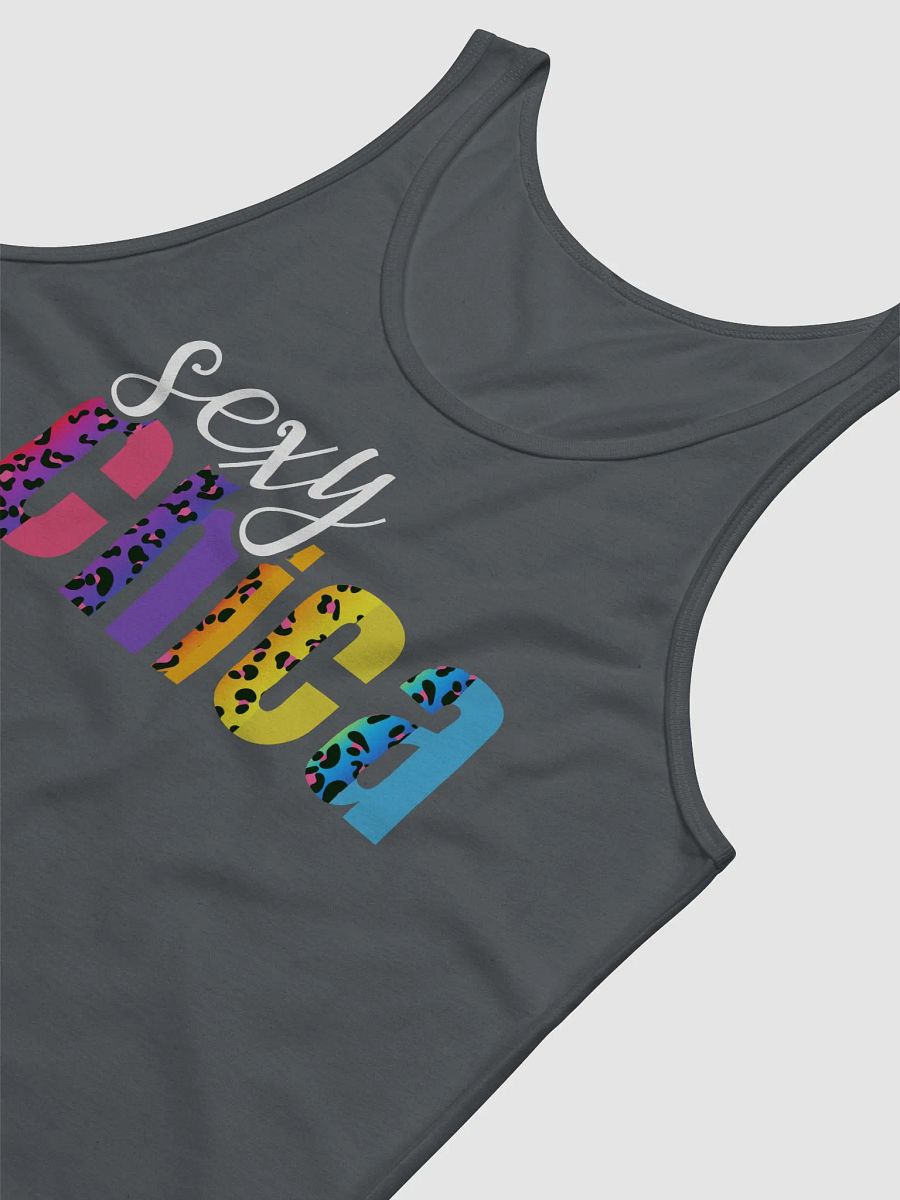 Sexy Chica Tanktop; Rainbow Leopard Pattern product image (4)