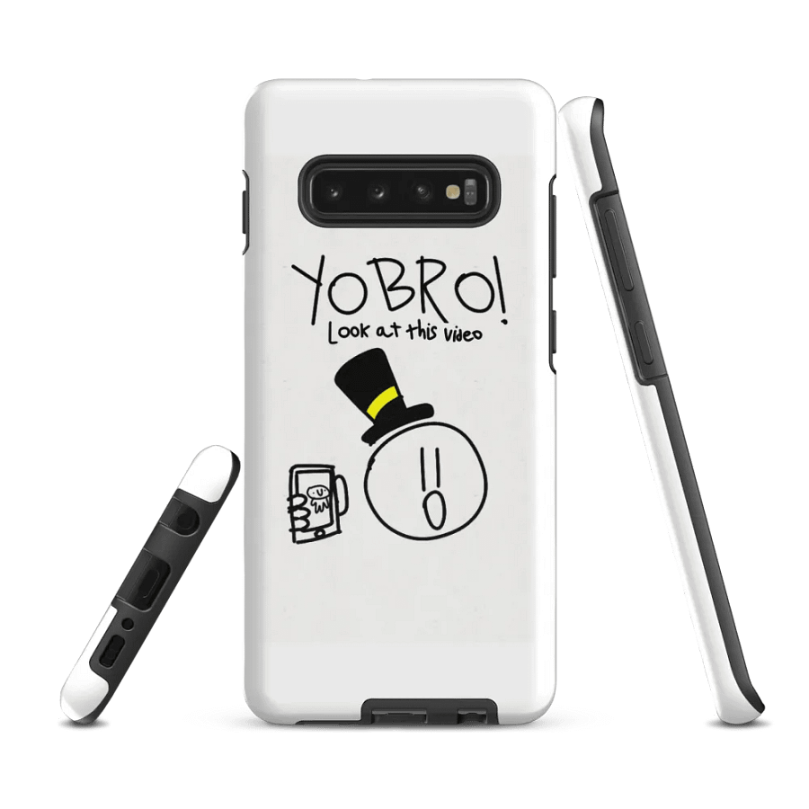 “YO BRO LOOK AT THIS VIDEO” Samsung case product image (1)