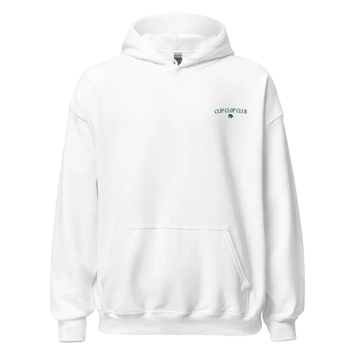 clip clop club emblem embroidered hoodie product image (19)
