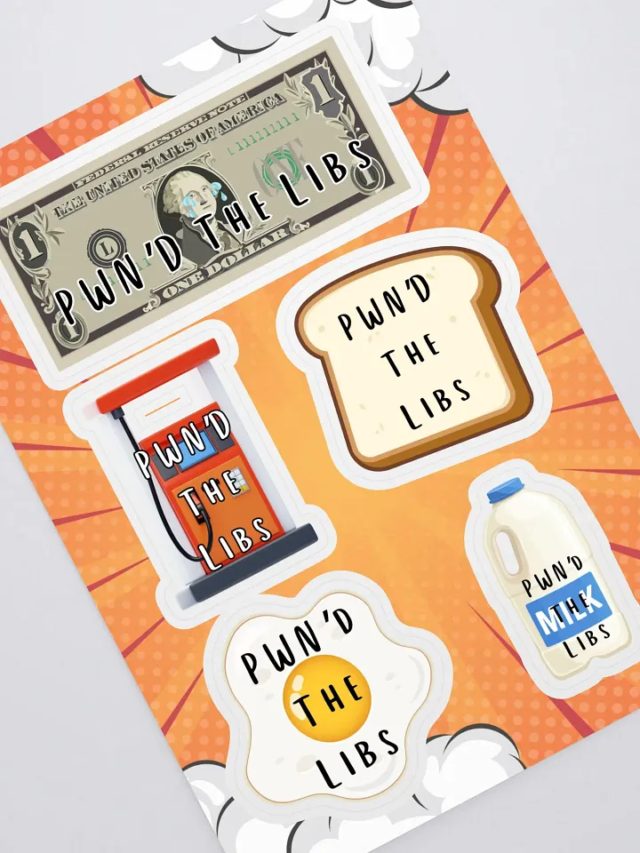 PWN'D The Libs Sticker Sheet Set product image (2)