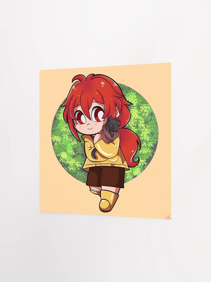 Little Diluc with Kaenya Print (Genshin Impact) product image (3)