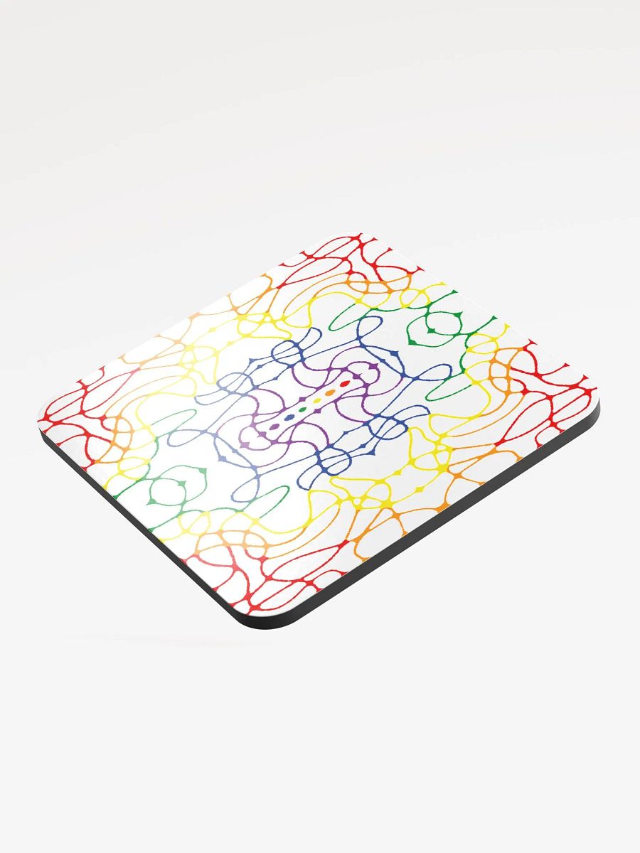 Rainbow Abstract Coaster product image (3)