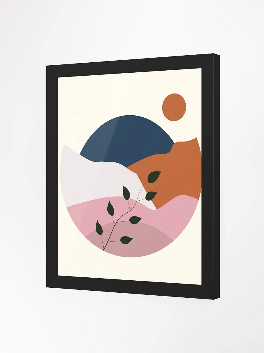 Rising Hills Framed Art Print product image (32)