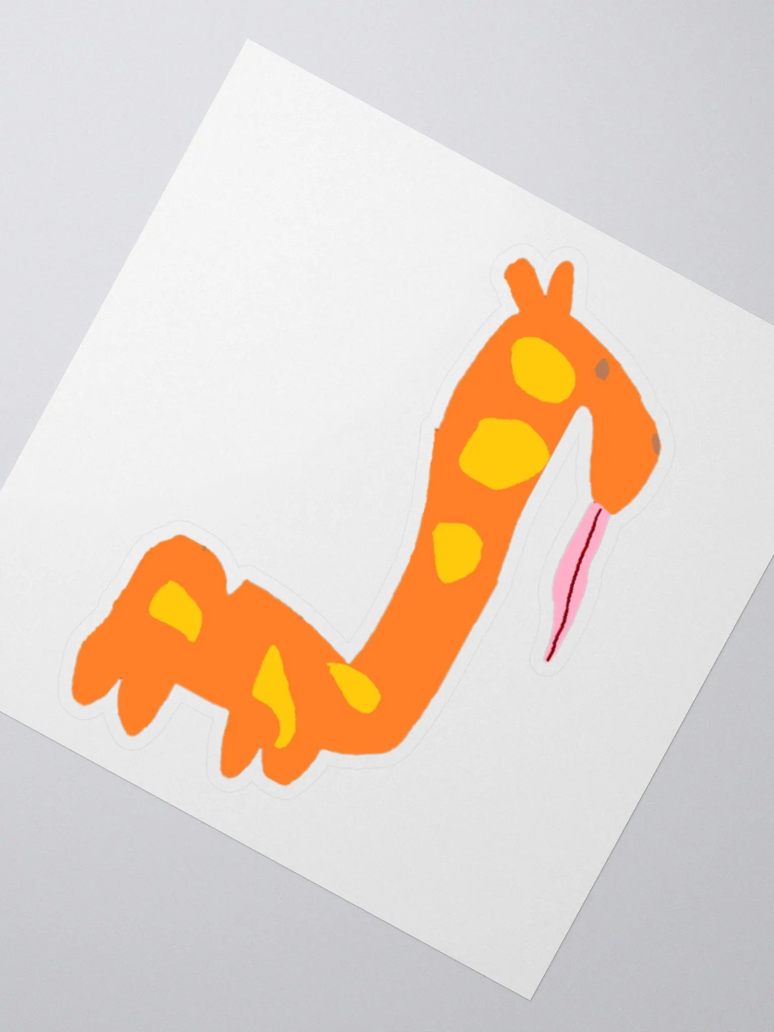 Giraffeaconda Sticker product image (6)