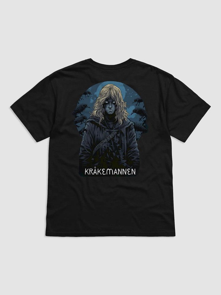 PREMIUM 100% COTTON HEAVYWEIGHT T-SHIRT 🐦‍⬛ Kråkemannen & the black birds product image (2)