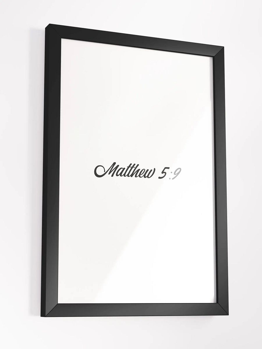 Bible Verse Matthew 5:9 product image (5)