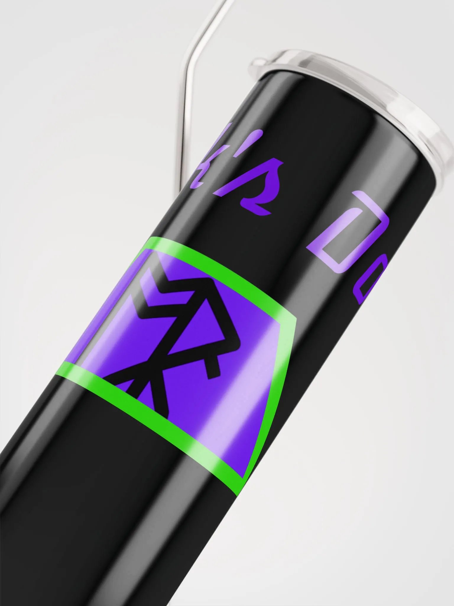 ToRk's DoRk Stainless Steel Tumbler w/ Metal Straw product image (5)