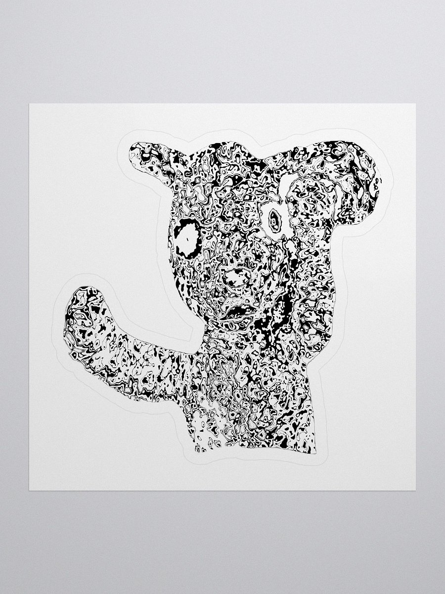 Plush Toy vinyl sticker product image (1)