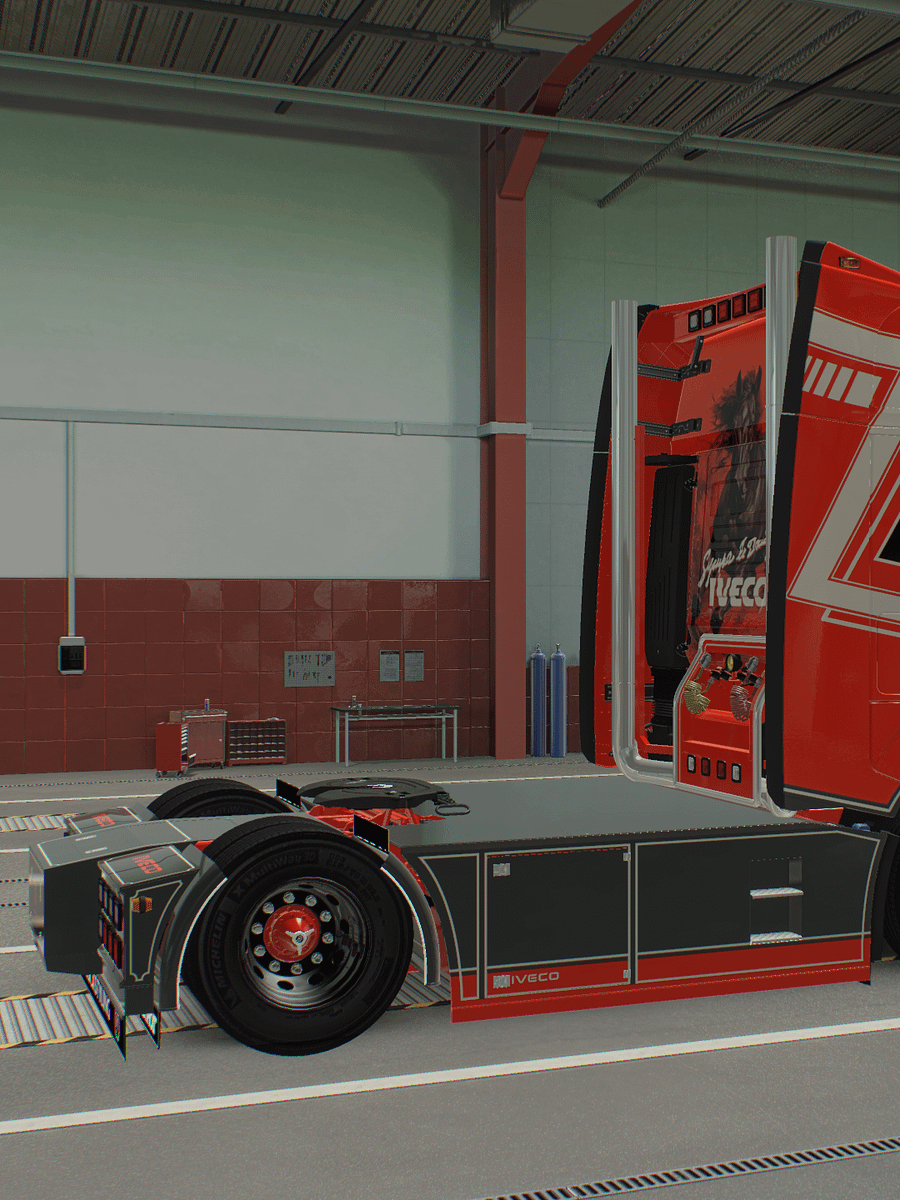 Iveco S Way Paintjob | Changeable Multi Color Skin | Compatible with Tuning Pack by MDT product image (5)