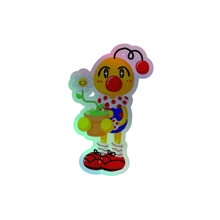 Boyoyoing Flower Pot Holographic Sticker product image (2)