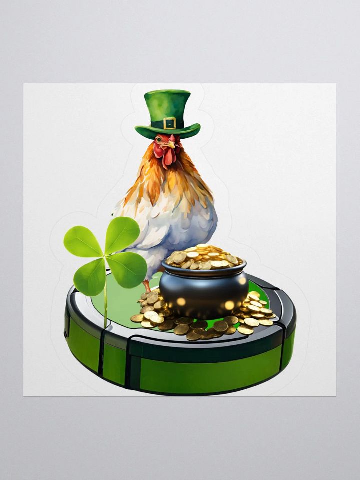 Lucky Clucks Kiss Cut Stickers product image (1)