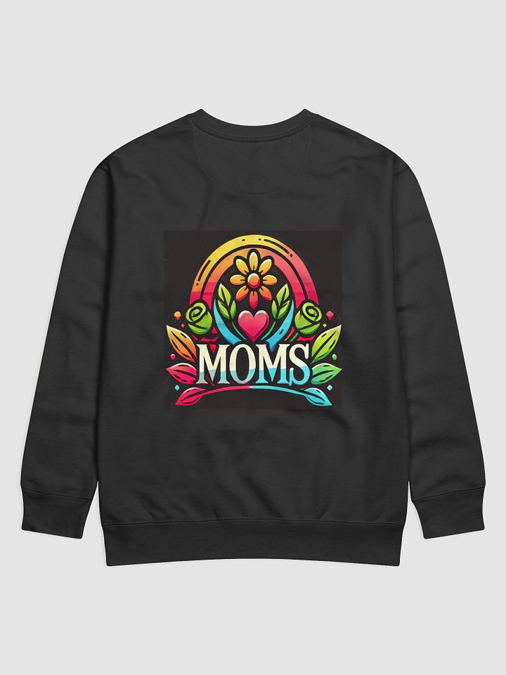 MOMS Love Rainbow Sweatshirt product image (2)