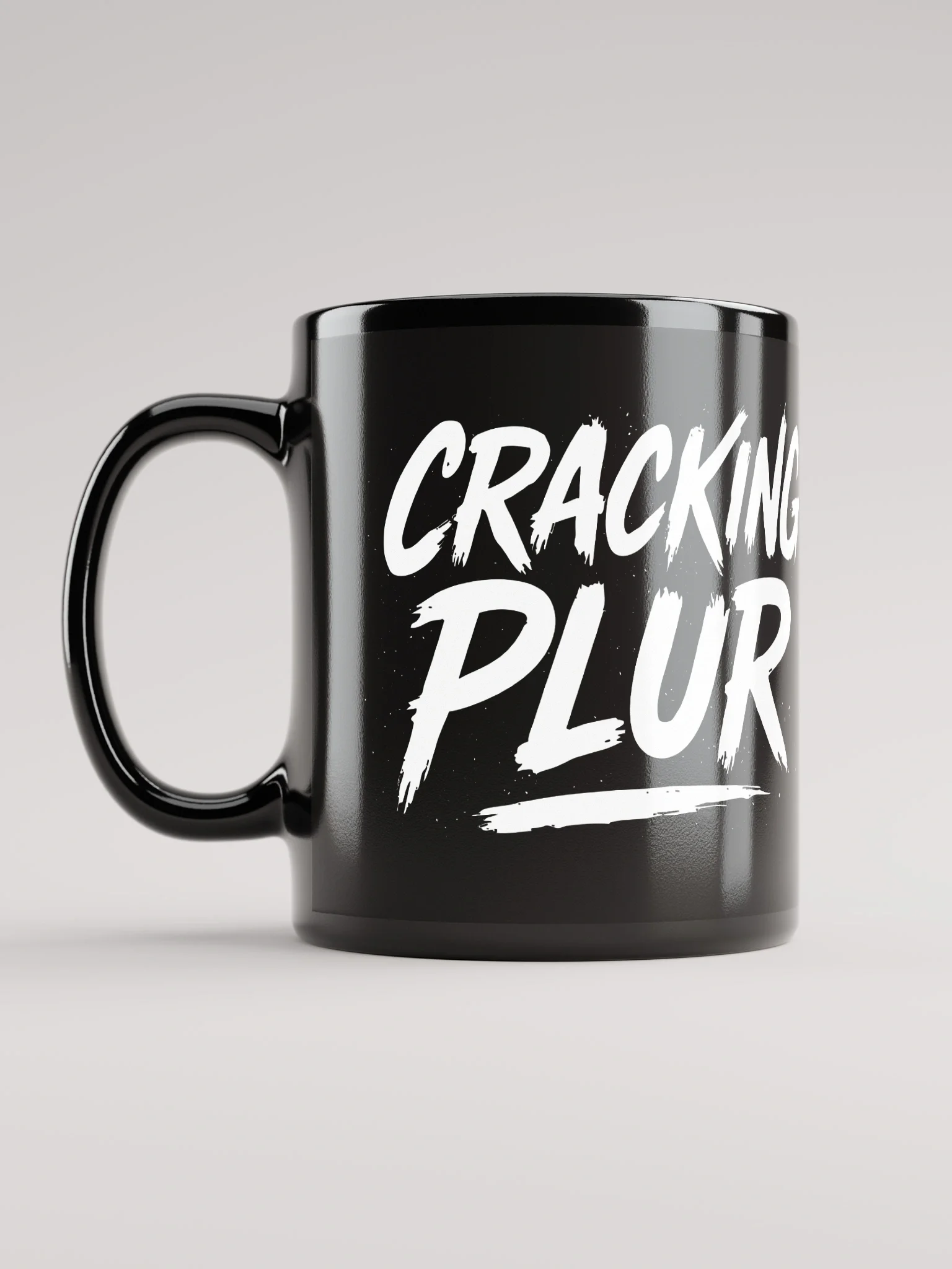 Cracking Plur Black Mug! product image (6)