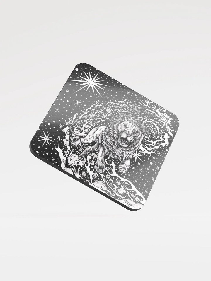 Leo Zodiac coaster product image (1)