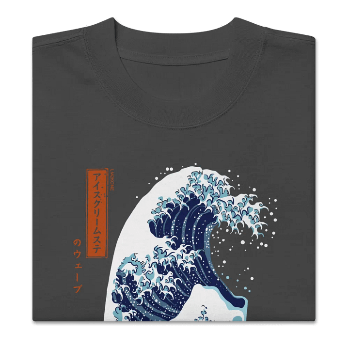 Great Wave Ice Cream - Oversized Tee product image (2)