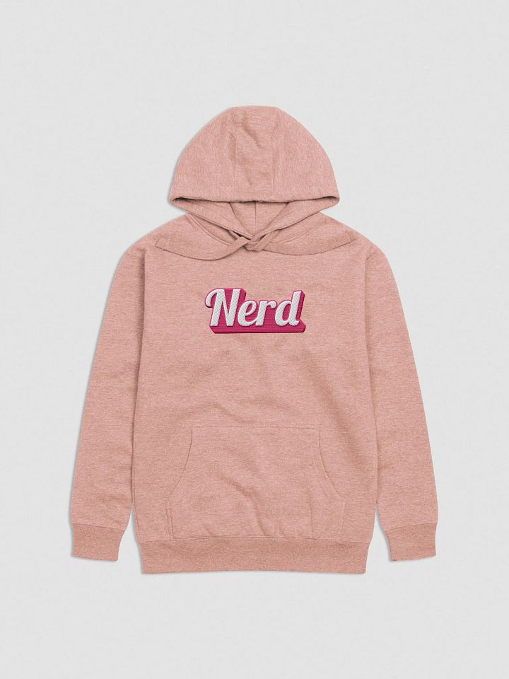 I'm Just Nerd Hoodie (Embroidered) product image (2)