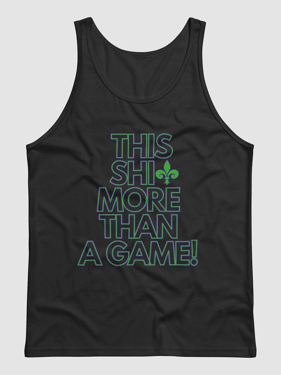 This Shit More Than A Game Tank (Light Green And Purple) product image (1)