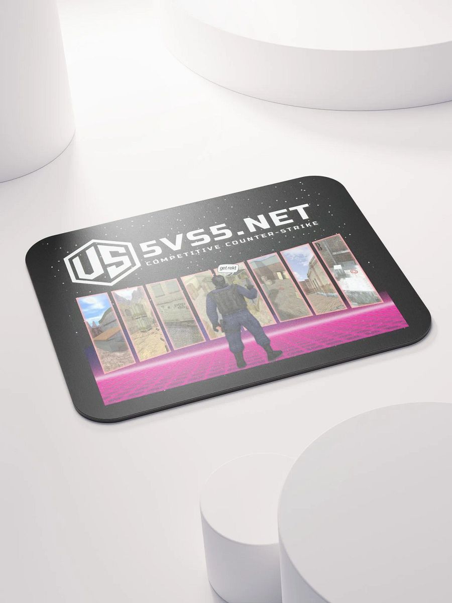 5vs5.net™ Get Rekt Classic Gaming Mouse Pad (8.7″ × 7.1″ × 0.12″) product image (4)
