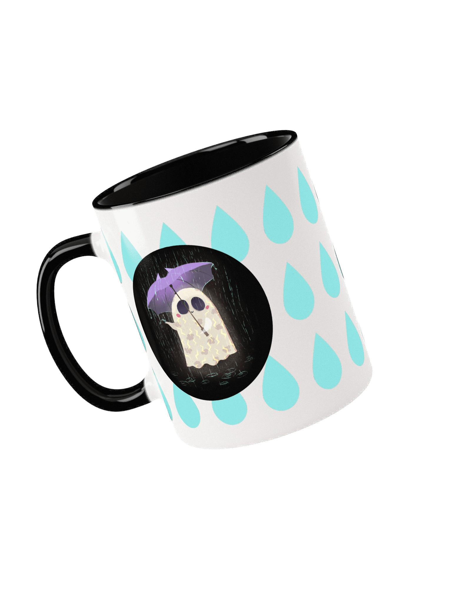 Little Ghost in the Rain - Ceramic Mug product image (10)