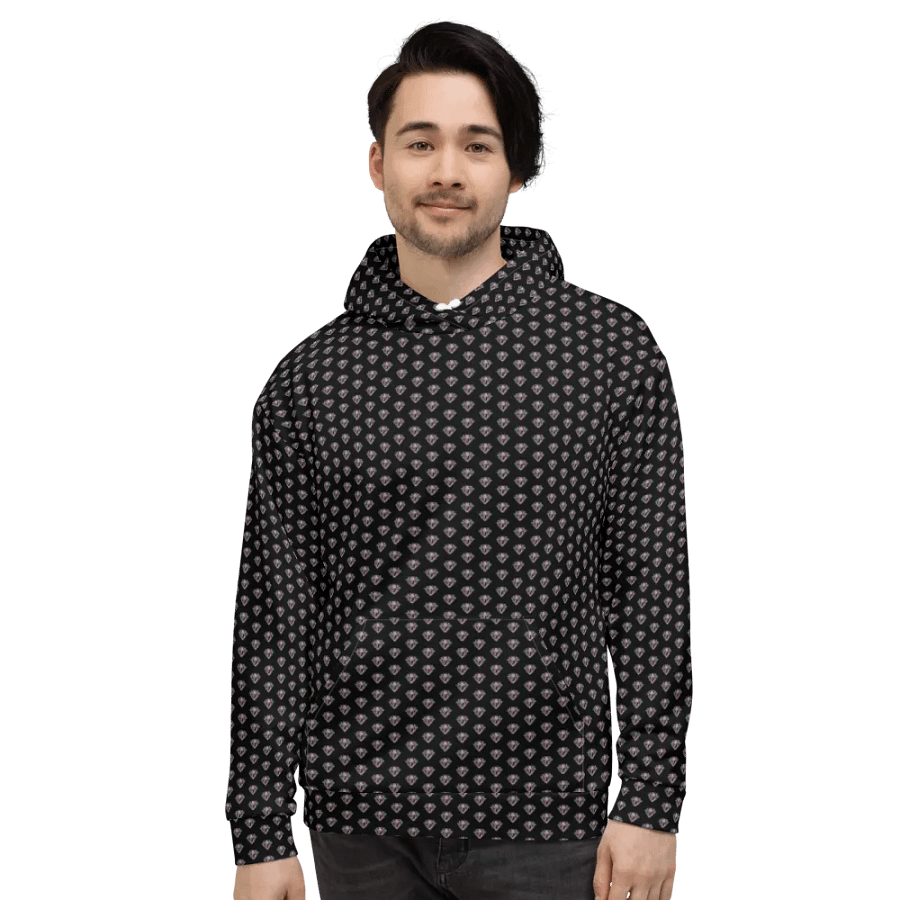 Spectrum Syndicate Trans Allover Print Hoodie - Black product image (11)