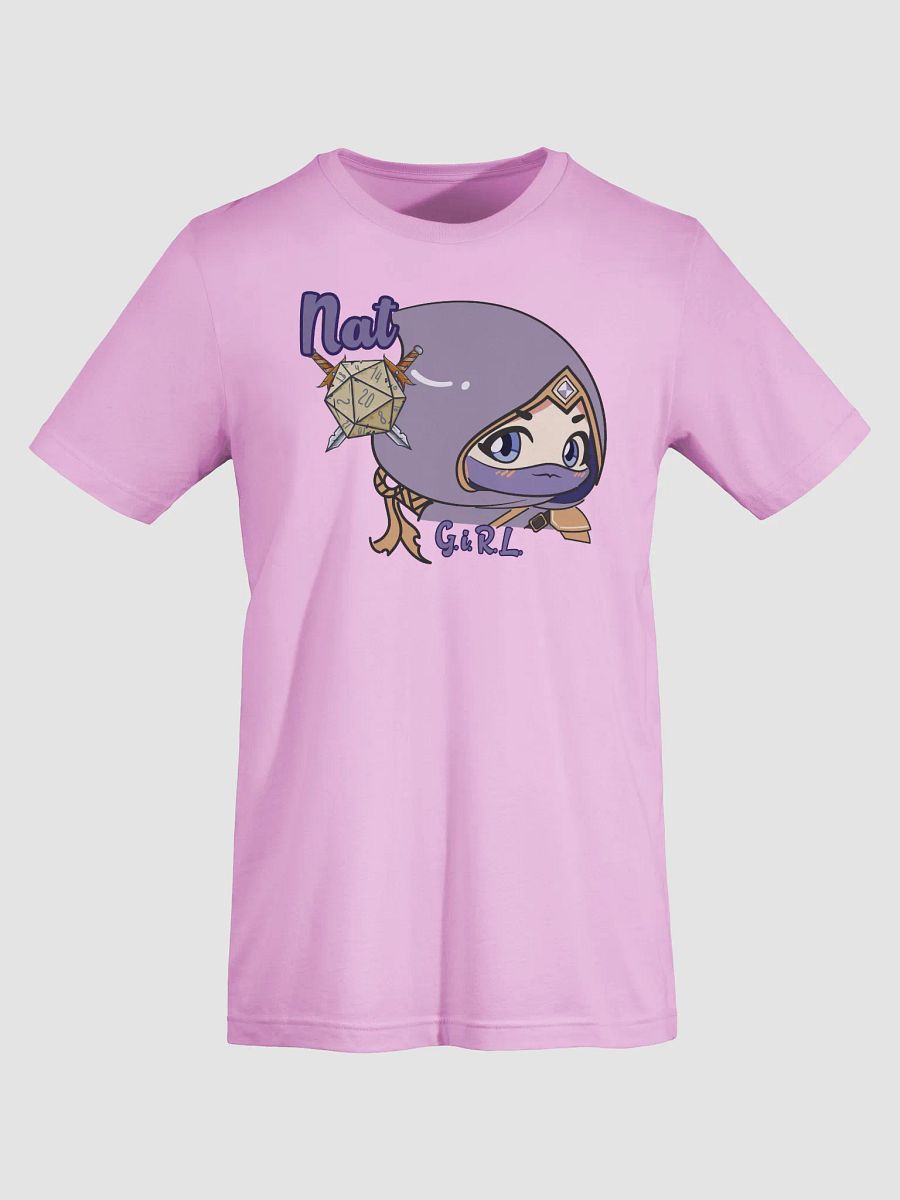 Gamer girl t-shirt - Nat 20 by G.i.R.L. product image (4)