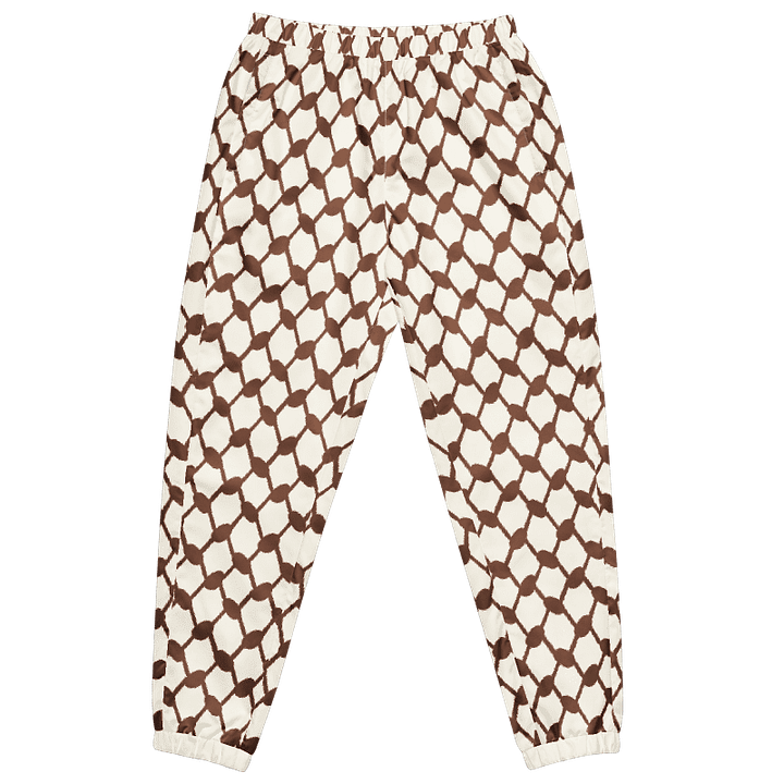 Chocolate Keffiyeh Unisex Track Pants product image (1)