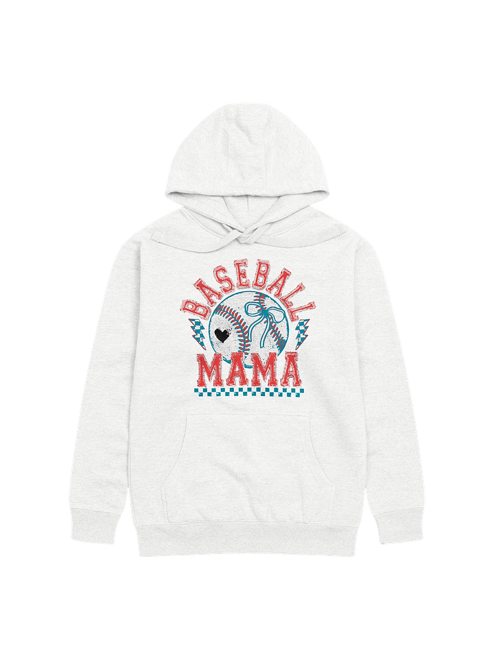 Baseball Mama Hoodie – Soft Cotton Blend, Unisex Fit, Game Day Ready product image (1)