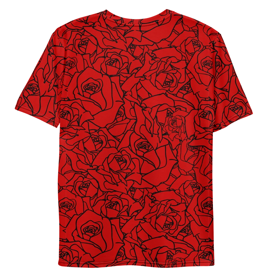 Loads of Roses · red-black crew neck t-shirt product image (11)