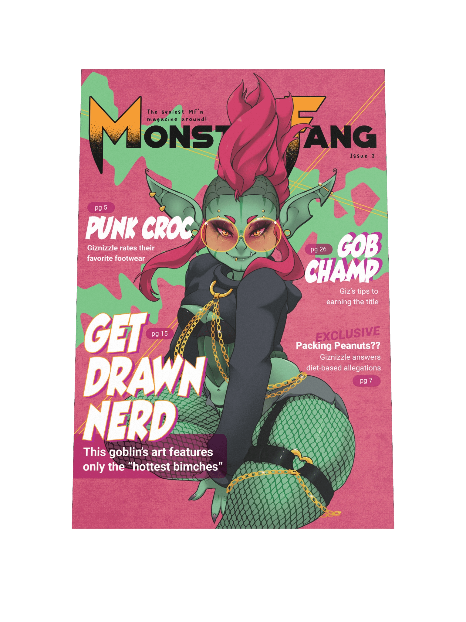 Giz MonsterFang Print product image (1)