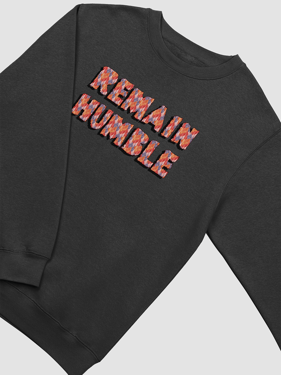 Premium Crewneck REMAIN HUMBLE Flame Hue product image (3)