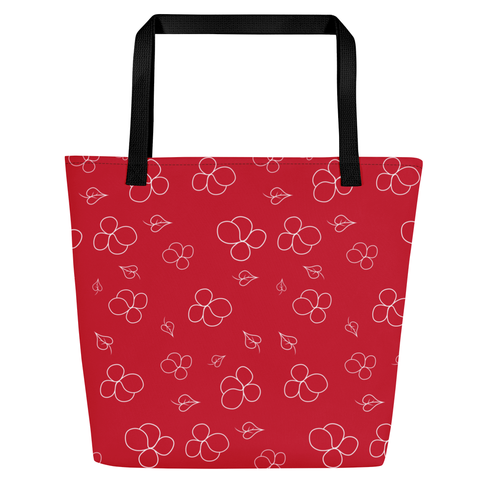 Blooming Red All-Over Tote Bag product image (1)
