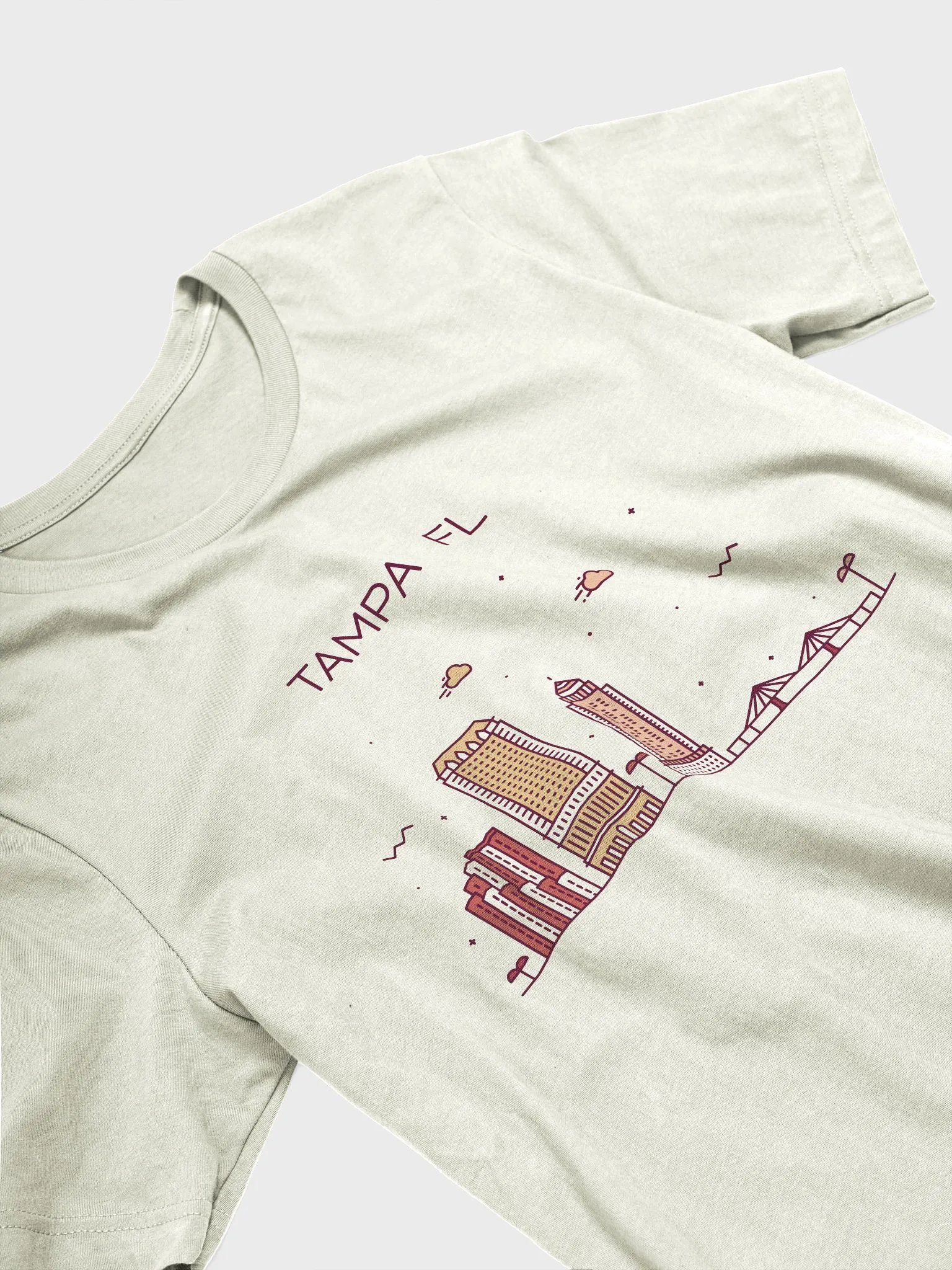 Tampa, Florida Skyline T-Shirt product image (3)