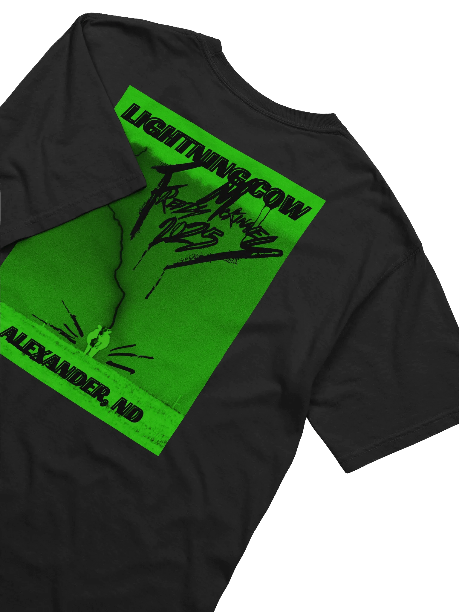 Lightning Cow T Shirt (Special Edition) product image (3)