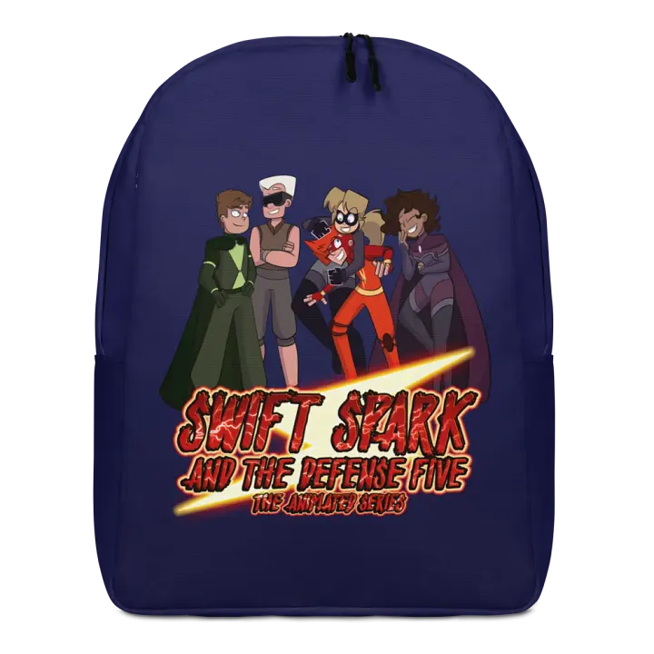 Swift Spark and the Defense Five: Group Hug Mini Backpack product image (2)