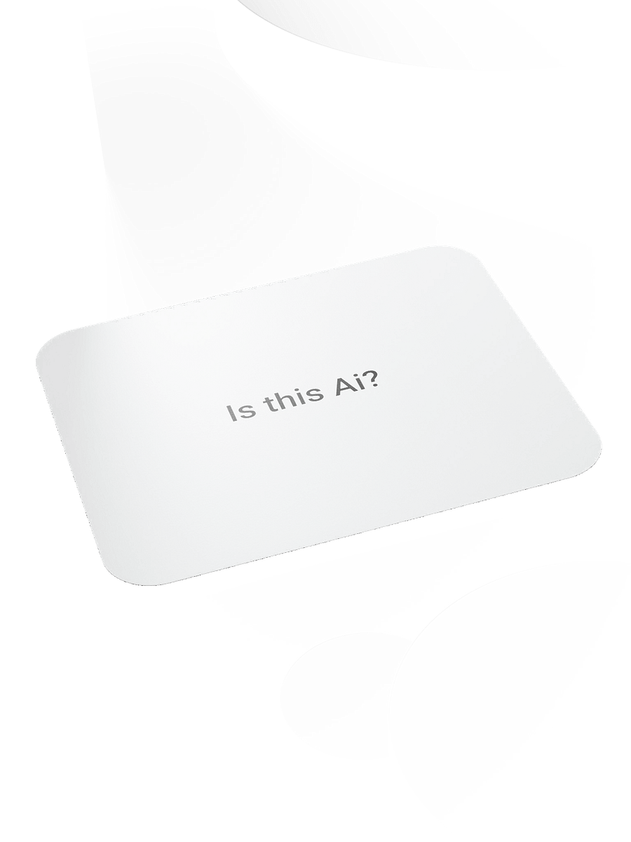 Is this Ai? Mouse Pad product image (4)
